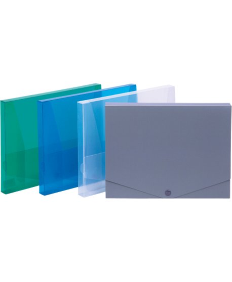 ΚΟΥΤΙ PP A4 ME ΚΟΥΜΠΙ ΡΑΧΗ 3cm