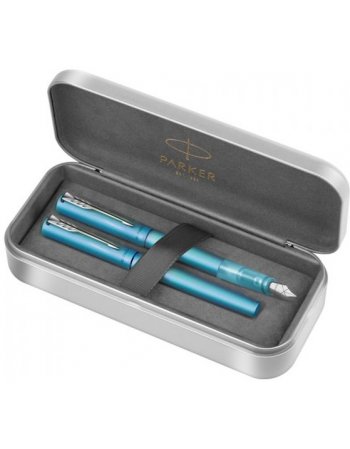 PARKER VECTOR XL TEAL CT SET [FP-RB]