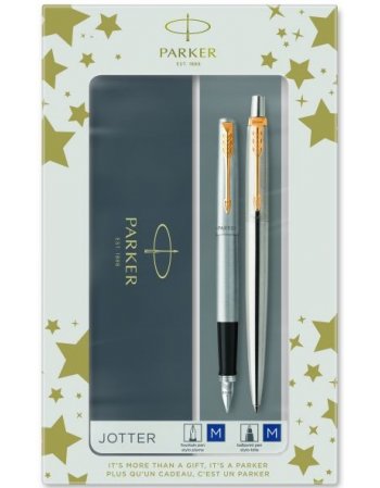 ΣΕΤ ΔΩΡΟΥ PΑRKER CR DUO ST.STEEL GT [FP-ΒΡ]