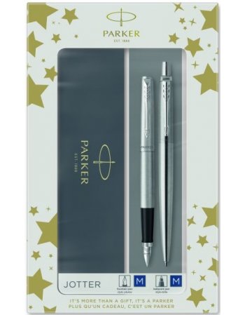 ΣΕΤ ΔΩΡΟΥ PARKER JOTTER CR DUO ST.STEEL CT [ FP-BP]