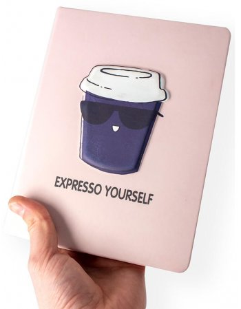 Puff Notebook (Coffee Mug) A5