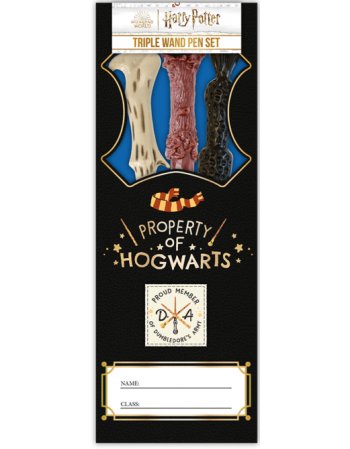 HARRY POTTER TRIPLE WAND PACK - ARTS & CRAFT