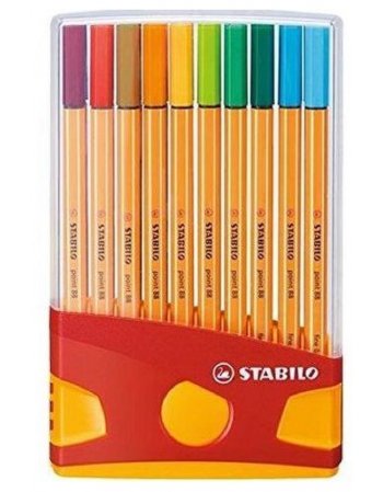 ΜΑΡΚΑΔΟΡΟΙ STABILO POINT 0.4mm COLORPARADE ΣΕΤ 20τεμ. No...