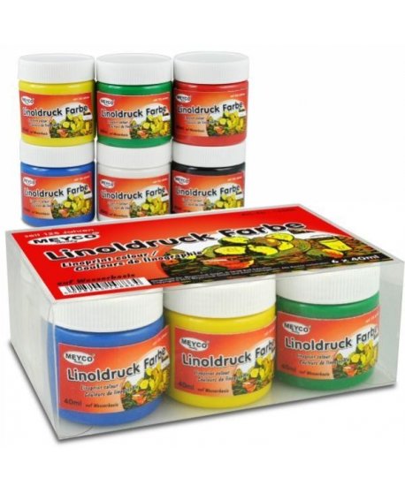 ΜΕΛΑΝΗ ΤΥΠΩΜΑΤΟΣ ΧΡΩΜΑΤΙΣΤΟ ΣΕΤ 6ΧΡΩΜ. 50ml