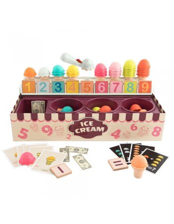 TOPBRIGHT NUMBERS & CALCULATING TOY - ICE CREAM BOX