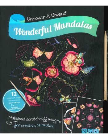 UNCOVER & UNWIND WONDERFUL  MANDALAS