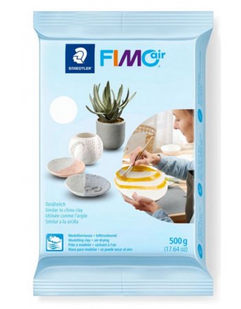 ΠΗΛΟΣ STAEDTLER 1000gr FIMO BASIC 8101-0 1000gr ΛΕΥΚΟΣ