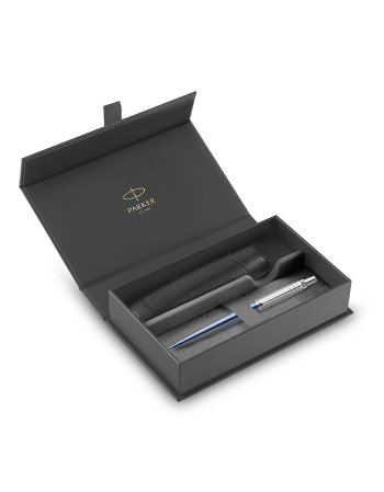 ΣΕΤ ΔΩΡΟΥ PARKER JOTTER CR WATERLOO BLUE CT BPen+BLK PU PP