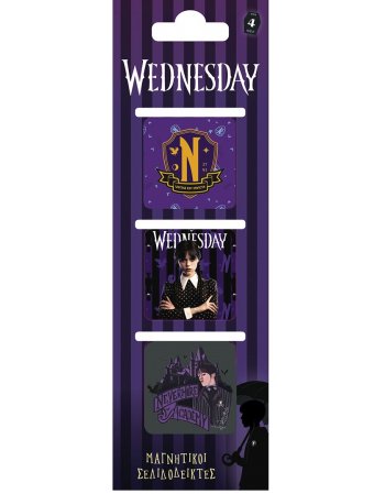ΜΑΓΝΗΤΙΚΟΙ ΣΕΛΙΔΟΔΕΙΚΤΕΣ WEDNESDAY 4