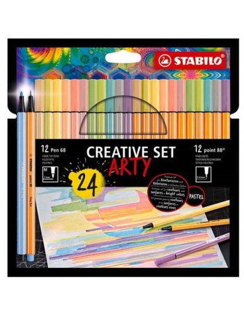 ΣΕΤ STABILO ARTY 8868/24 ΤΕΜ. (12*88+12*68)