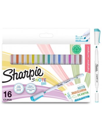 ΣΕΤ ΜΑΡΚΑΔΟΡΟΙ ΥΠΟΓΡΑΜΜΙΣΗΣ SHARPIE S-NOTE DUO TWIN TIP...