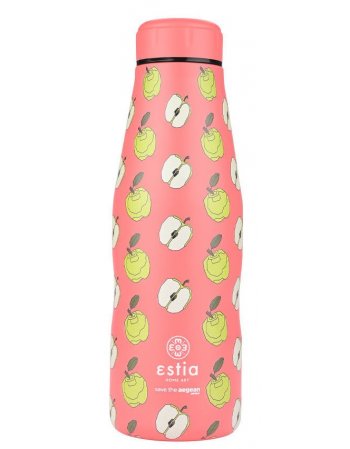 ESTIA ΘΕΡΜΟΣ TRAVEL FLASK SAVE THE AEGEAN 500ml APPLE...
