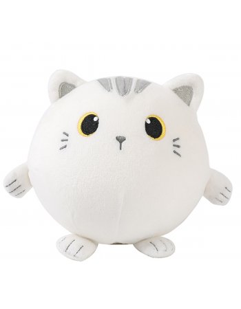 ΜΑΞΙΛΑΡΙ I-TOTAL XL2781 SQUISHY PLUSH WHITE CAT 14CM