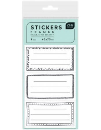 ΕΤΙΚΕΤΕΣ INTERDRUK 272980 FRAMES 9ΤΕΜ.