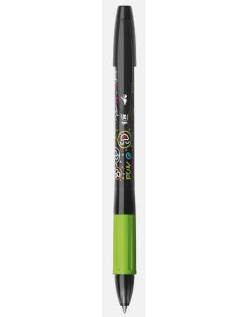 ΣΤΥΛΟ ΠΟΥ ΣΒΗΝΕΙ BIC ILLUSION GEL 0.7mm FUN ΜΑΥΡΟ