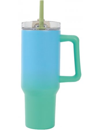 ΚΟΥΠΑ I DRINK ID0254 TRAVEL MUG 1200ml GREEN/BLUE