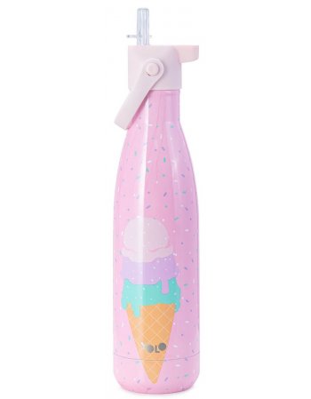 YOLO ΜΕΤΑΛΛΙΚΟ ΘΕΡΜΟΣ ΜΕ ΣΤΟΜΙΟ 500ML – ICE CREAM