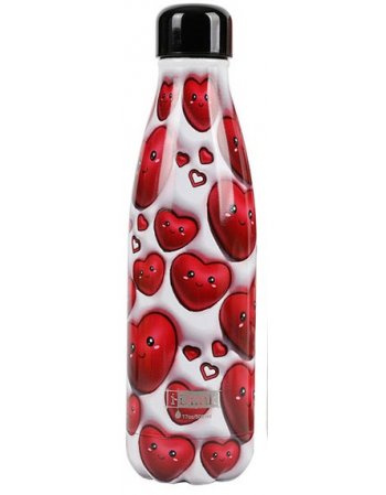 ΠΑΓΟΥΡΙ I DRINK ID0456 THERM BOTTLE 500ML 3D HEART