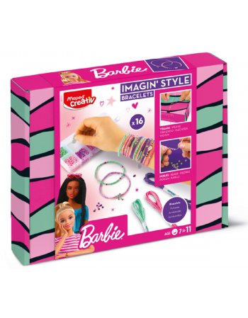 MAPED CREATIVE IMAGIN' STYLE ΒΡΑΧΙΟΛΑΚΙΑ BARBIE