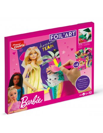 CREATIVE FOIL ART BARBIE