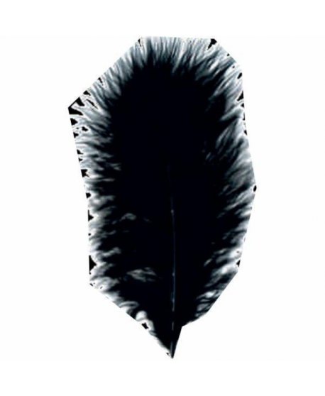 ΠΟΥΠΟΥΛΑ 10-12CM /17ΤEM MARABOU ΜΑΥΡΑ