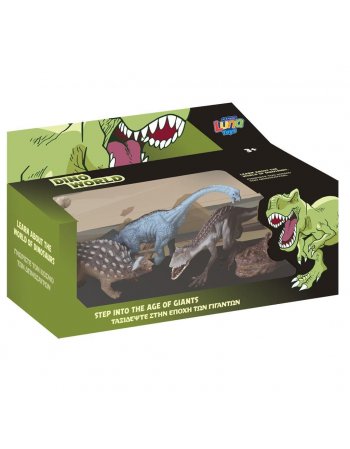 ΔΕΙΝΟΣΑΥΡΟΣ ΣΕΤ LUNA TOYS 4 ΤΜΧ. 31x14x18,5cm