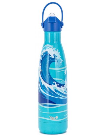 YOLO ΜΕΤΑΛΛΙΚΟΣ ΘΕΡΜΟΣ ΜΕ ΣΤΟΜΙΟ 500ML – WAVE