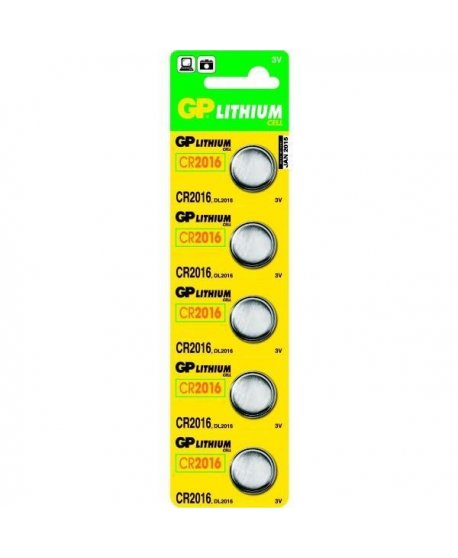 ΜΠΑΤΑΡΙΕΣ ΛΙΘΙΟΥ ΣΤΡΟΓΓΥΛΕΣ CR-2016