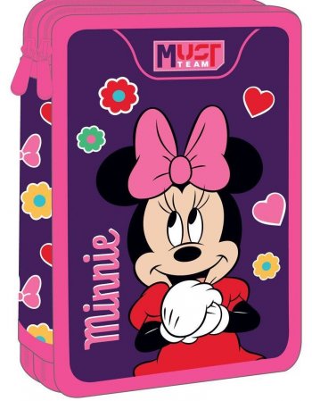 ΣΧΟΛΙΚΗ ΚΑΣΕΤΙΝΑ ΔΙΠΛΗ ΓΕΜΑΤΗ DISNEY MINNIE MOUSE CUTIE...