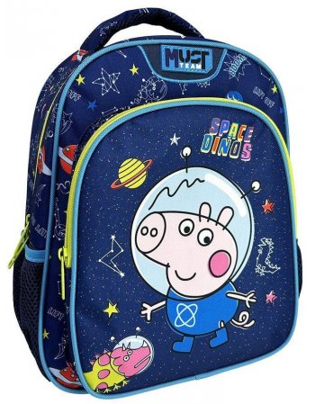 ΣΧΟΛΙΚΗ ΤΣΑΝΤΑ ΠΛΑΤΗΣ ΝΗΠΙΟΥ PEPPA PIG GEORGE SPACE DINOS...