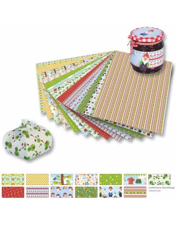 ΧΑΡΤΟΝΙ FOLIA 50x70cm 270gr GARDEN ΑΣΟΡΤΙ ΣΕΤ 13τεμ.