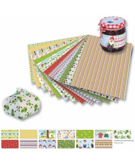 ΧΑΡΤΟΝΙ FOLIA 50x70cm 270gr GARDEN ΑΣΟΡΤΙ ΣΕΤ 13τεμ.