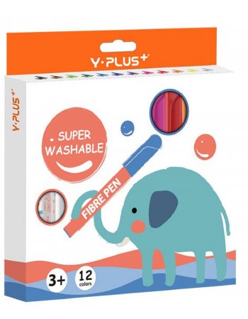 Y PLUS ΜΑΡΚΑΔΟΡΟΙ ELEPHANTJUMBO ΣΥΣΚΕΥΑΣΙΑ 12 ΧΡΩΜΑΤΩΝ...