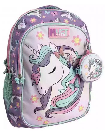 ΣΧΟΛΙΚΗ ΤΣΑΝΤΑ ΠΛΑΤΗΣ ΔΗΜΟΤΙΚΟΥ MUST TEAM UNICORN 3 ΘΗΚΕΣ