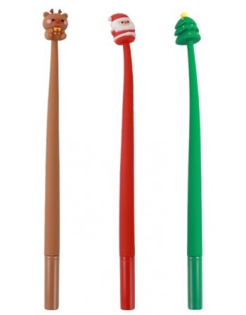 ΣΤΥΛΟ i-TOTAL XMAS BN1122 CHRISTMAS PLASTIC PENS 21cm