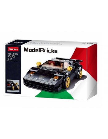 SLUBAN MOD.BRICKS B1098 ITALIAN BULL SPORT CAR