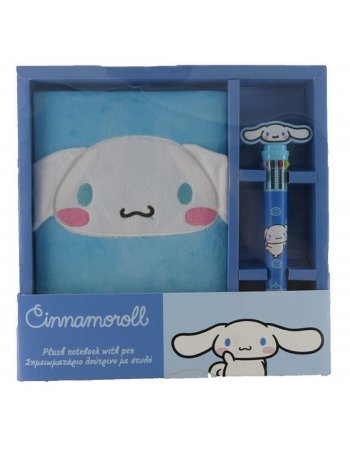 ΣΗΜΕΙΩΜΑΤΑΡΙΟ ΛΟΥΤΡΙΝΟ ΜΕ ΣΤΥΛΟ ΣΕΤ CINNAMOROLL