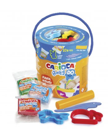 ΠΛΑΣΤΟΖΥΜΑΡΑΚΙΑ CARIOCA BABY 43189 1+ 10τεμΧ40g