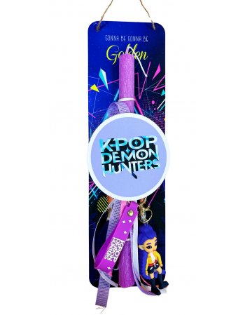 ΧΕΙΡΟΠΟΙΗΤΗ ΛΑΜΠΑΔΑ ΚROP DEMON HUNTERS  ΜΕ ΝΑΓΝΗΤΑΚΙ ΚΑΙ...