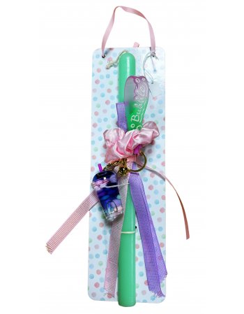 ΧΕΙΡΟΠΟΙΗΤΗ ΛΑΜΠΑΔΑ ΜΠΡΕΛΟΚ BOBA TEA ME ΠΛΑΤΗ +...