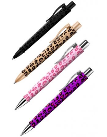 ΣΤΥΛΟ FABER CASTELL POLYBALL URBAN LEOPARD 4 ΧΡΩΜΑΤΑ
