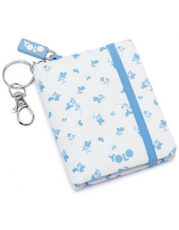 YOLO MINI ΣΗΜΕΙΩΜΑΤΑΡΙΟ ΜΕ ΜΠΡΕΛΟΚ FLORAL