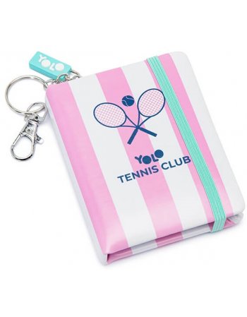 YOLO MINI ΣΗΜΕΙΩΜΑΤΑΡΙΟ ΜΕ ΜΠΡΕΛΟΚ TENNIS CLUB GIRL