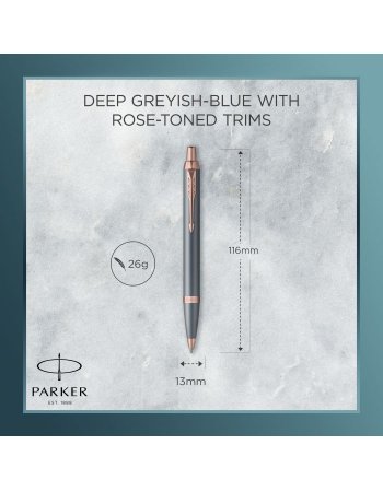 PARKER I.M. SLATE PGT BPen