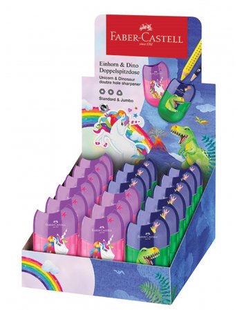 ΞΥΣΤΡΕΣ FABER CASTELL 183551 APPLE UNICORN+DINO ΔΙΠΛΕΣ
