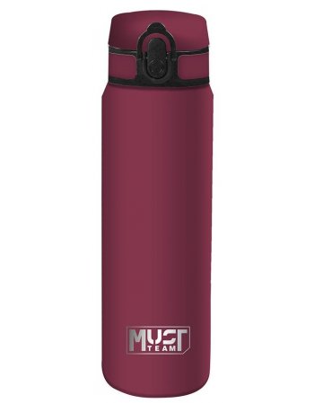 ΠΑΓΟΥΡΙ ΑΝΟΞΕΙΔΩΤΟ MUST TEAM MONOCHROME 600ml ΜΠΟΡΝΤΩ