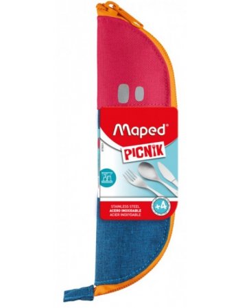 ΜΑΧΑΙΡΟΠΙΡΟΥΝΑ MAPED PICNIK CONCEPT ΣΕ ΘΗΚΗ ΚΟΚΚΙΝΟ 878001