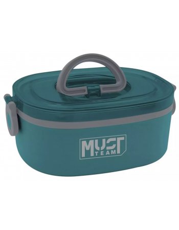 MUST ΔΟΧΕΙΟ ΦΑΓΗΤΟΥ INOX ΠΡΑΣΙΝΟ 750ml ΜΕ ΠΙΡΟΥΝΙ ΚΑΙ...