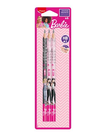 MAPED ΜΟΛΥΒΙΑ BARBIE 6ΤΕΜ.
