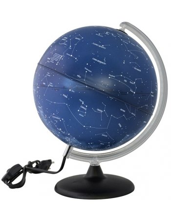 ΥΔΡΟΓΕΙΟΣ ΣΦΑΙΡΑ COSMIC ΑΣΤΕΡΙΣΜΟΙ ΜΕ ΦΩΣ No6 30cm
